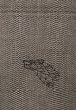 Шерстяной шарф 45×180 GREY