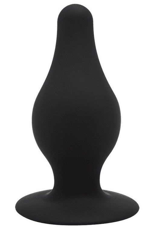 Анальная пробка Adrien Lastic SILEXD, силикон, 9,3 см (черная)