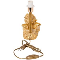 Настольная лампа Ангел Поэт Айвори с абажуром Мадлен Бежевый