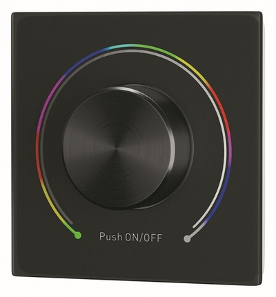 Панель-регулятора цвета RGB роторный встраиваемый Maytoni DALI 721038