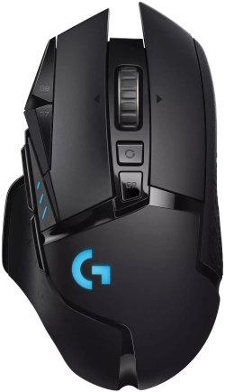 Мышь беспроводная игровая Logitech G502 LightSpeed Black (910-005571/910-005567)