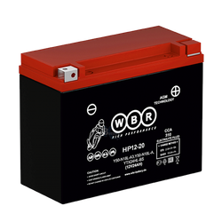 Аккумулятор WBR HPS / WBR HP 12-20 (YTX20L-BS, TX20HL-BS, YB16L-B, YB18L-A)