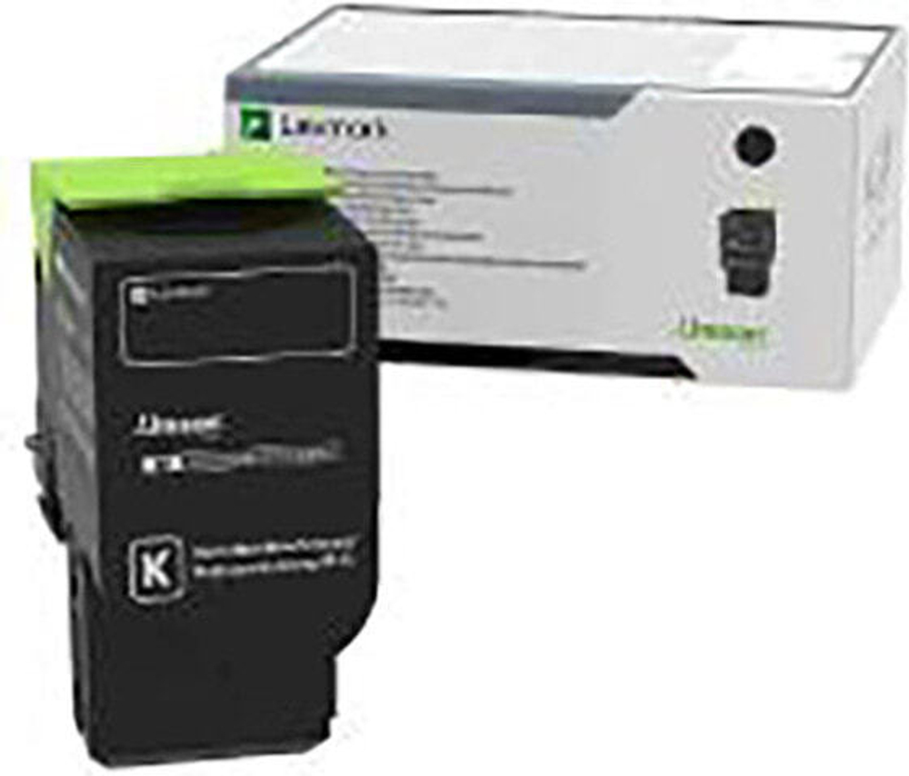Картридж тонерный Подлинный Черный Lexmark 78C0X10 1 шт