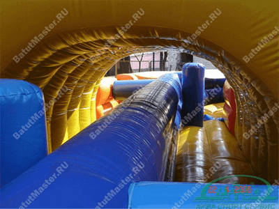 Коммерческий надувной батут "В погоне за сыром"