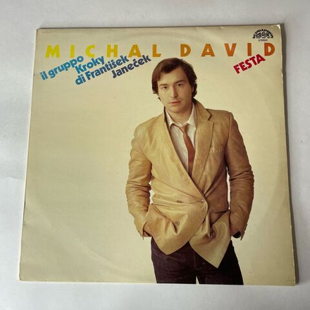 Винтажная виниловая пластинка LP Michal David Михал Давид Festa (Чехословакия 1985)
