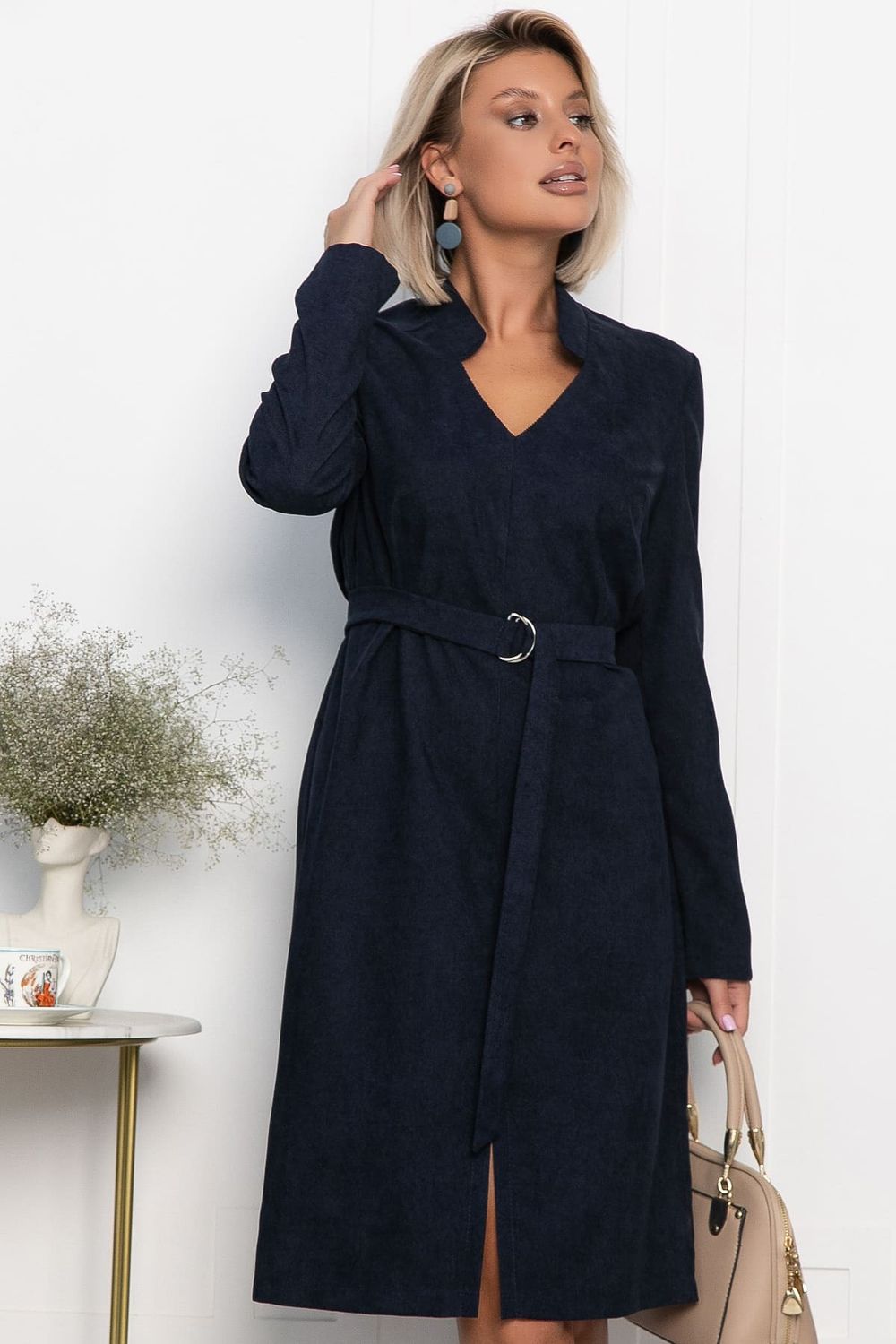 Платье Классическая грация (синее) П13664-19М LT Collection