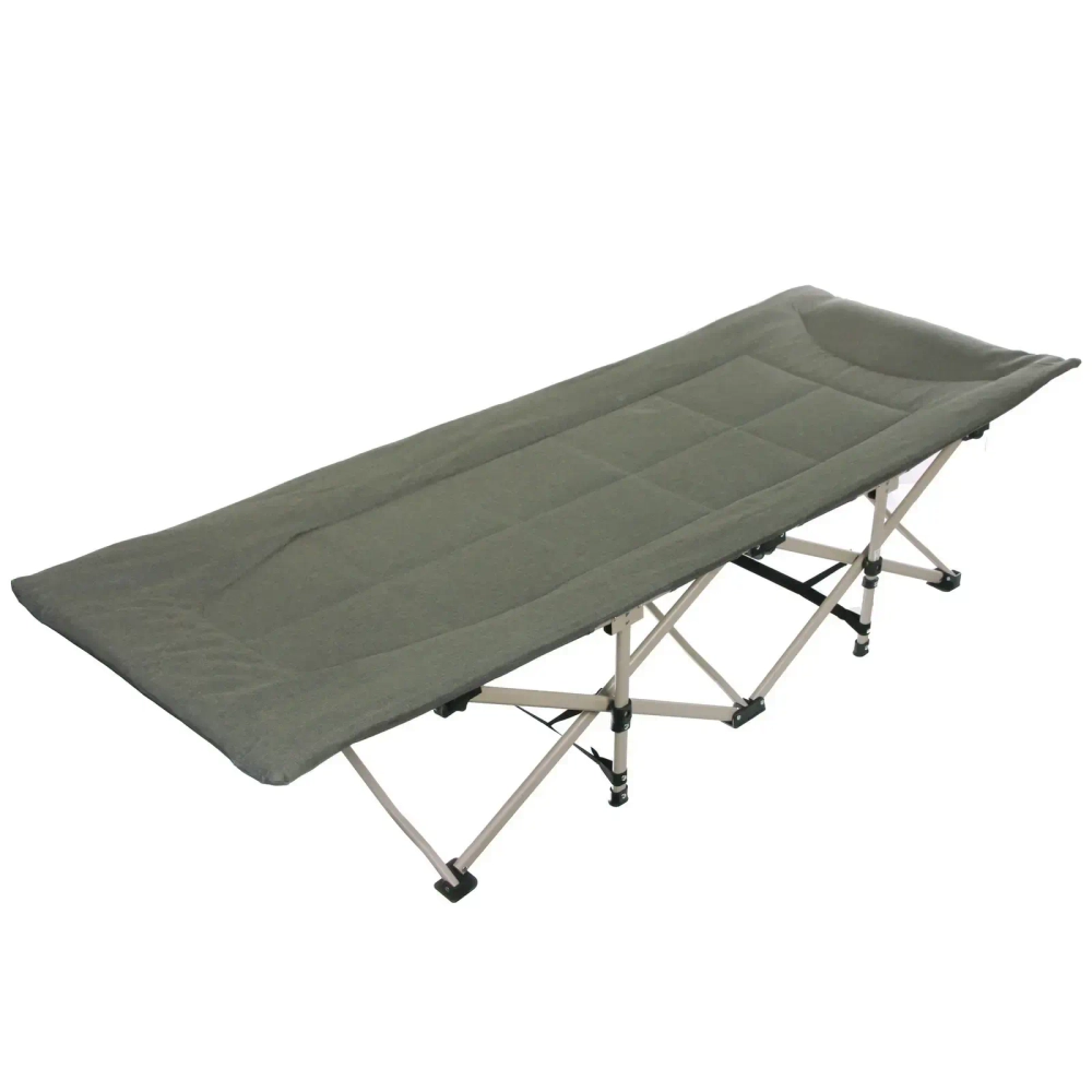 Раскладушка кемпинговая складная 188*66*41 см, мох