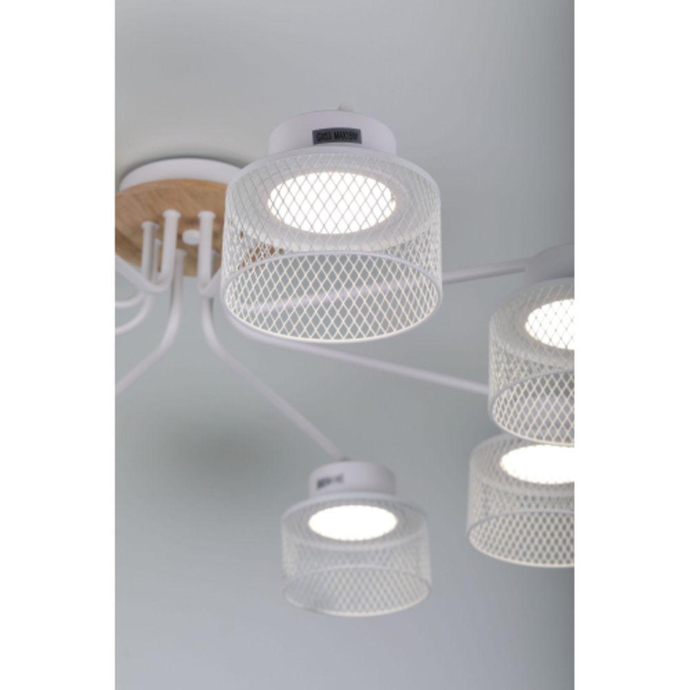 Люстра Rivoli Mona 9194-308 8хGX53 15 Вт модерн | Rivoli