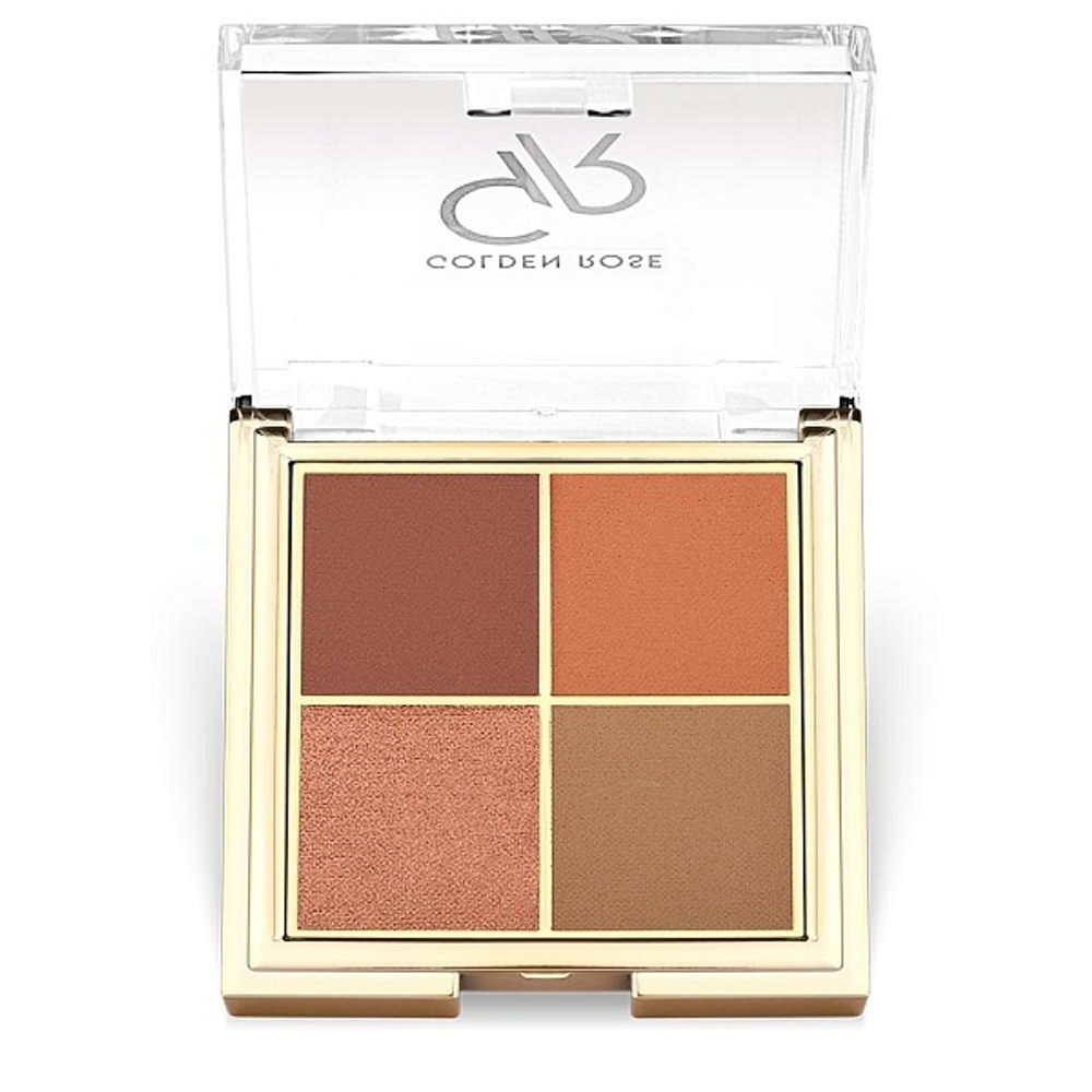 Тени для глаз палетка GR Quattro Eyeshadow Palette