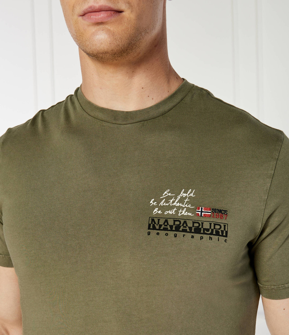 Футболка Napapijri - хаки(NP0A4HS5)