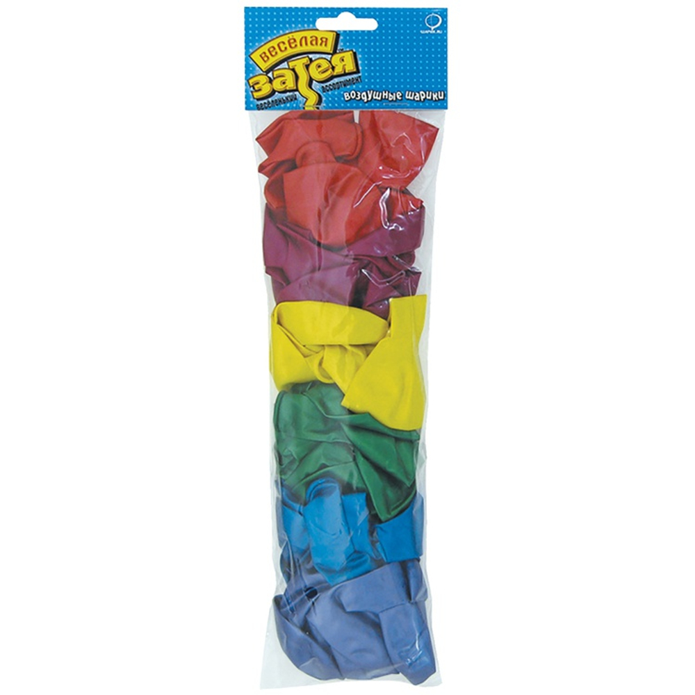 Шар латексный Набор 50 шт Металлик 25 см (Ассорти)