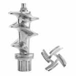 Мясорубка электрическая Delta, Lux DE-600M, 3000 Вт, реверс, 2.5 кг/мин, чер