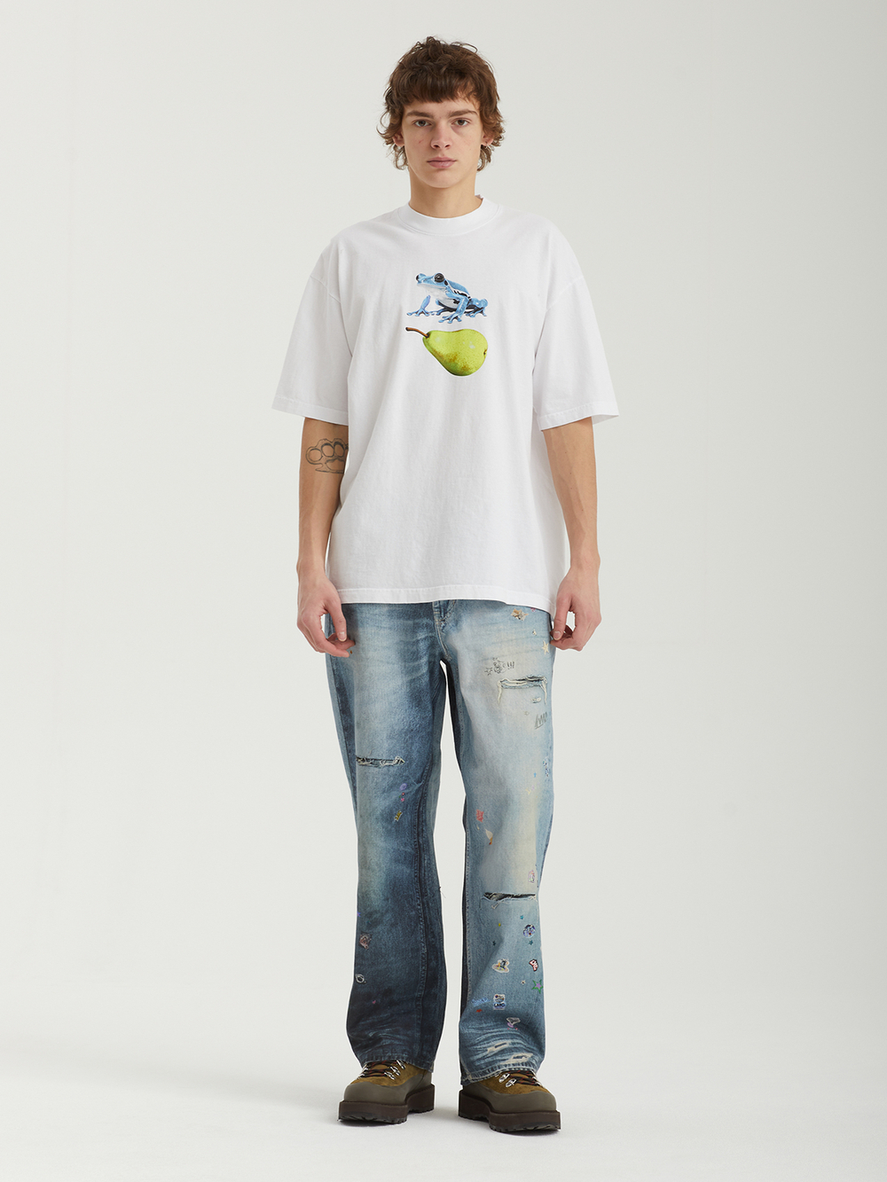 Мужские Джинсы Trompe_l' Oeil