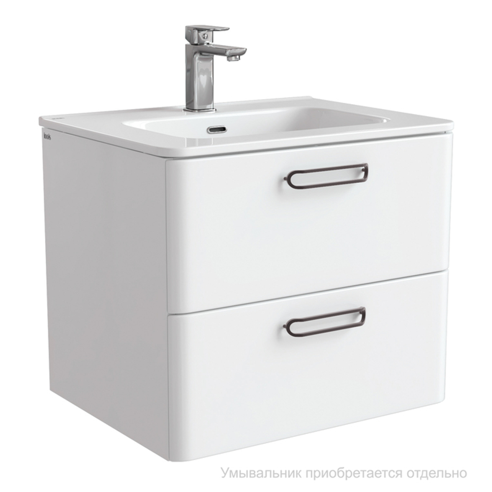 Тумба подвесная IDDIS Brick, белая, 60 см, BRI60W0i95