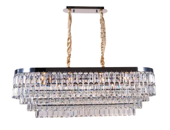 2752R/14A CHROME+CLEAR (1) Люстра (в 2-х коробках) NW