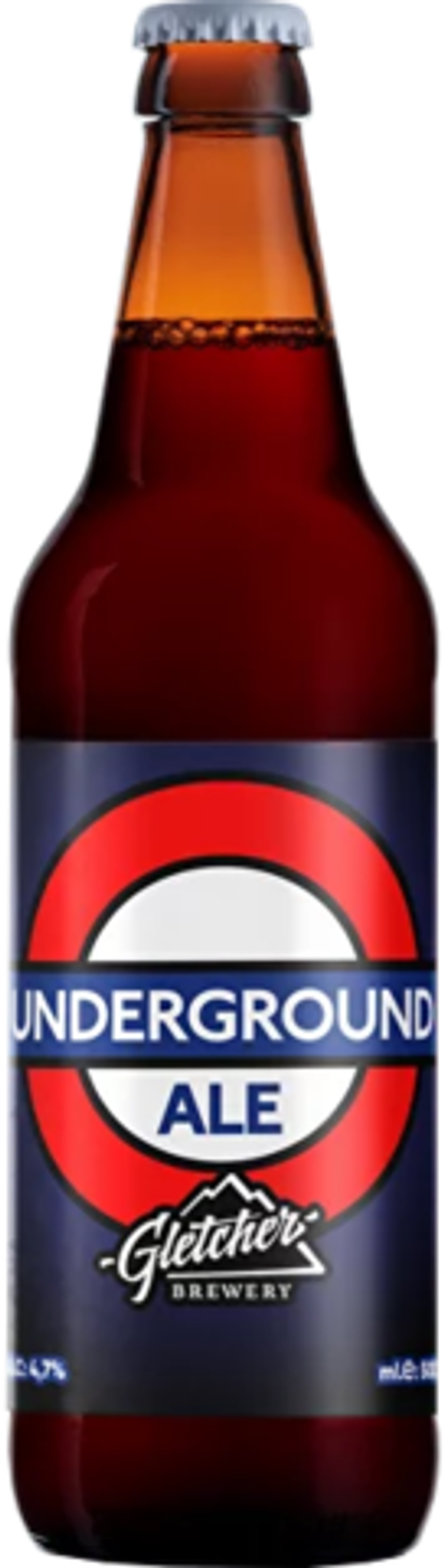 Пиво Глетчер Андеграунд Эль / Gletcher Underground Ale 0.5 - стекло
