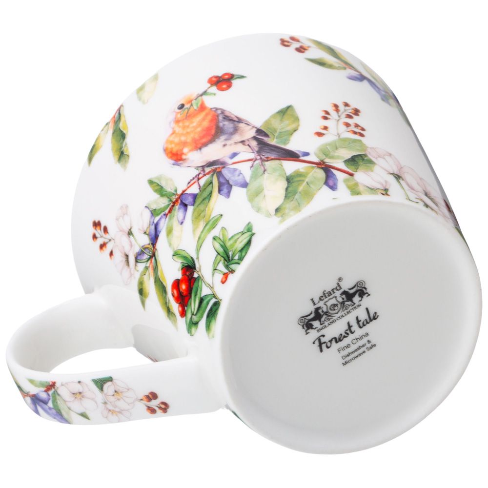 КРУЖКА LEFARD "ЛЕСНАЯ СКАЗКА" БЕЛКА 450 МЛ (КОР=24ШТ.)