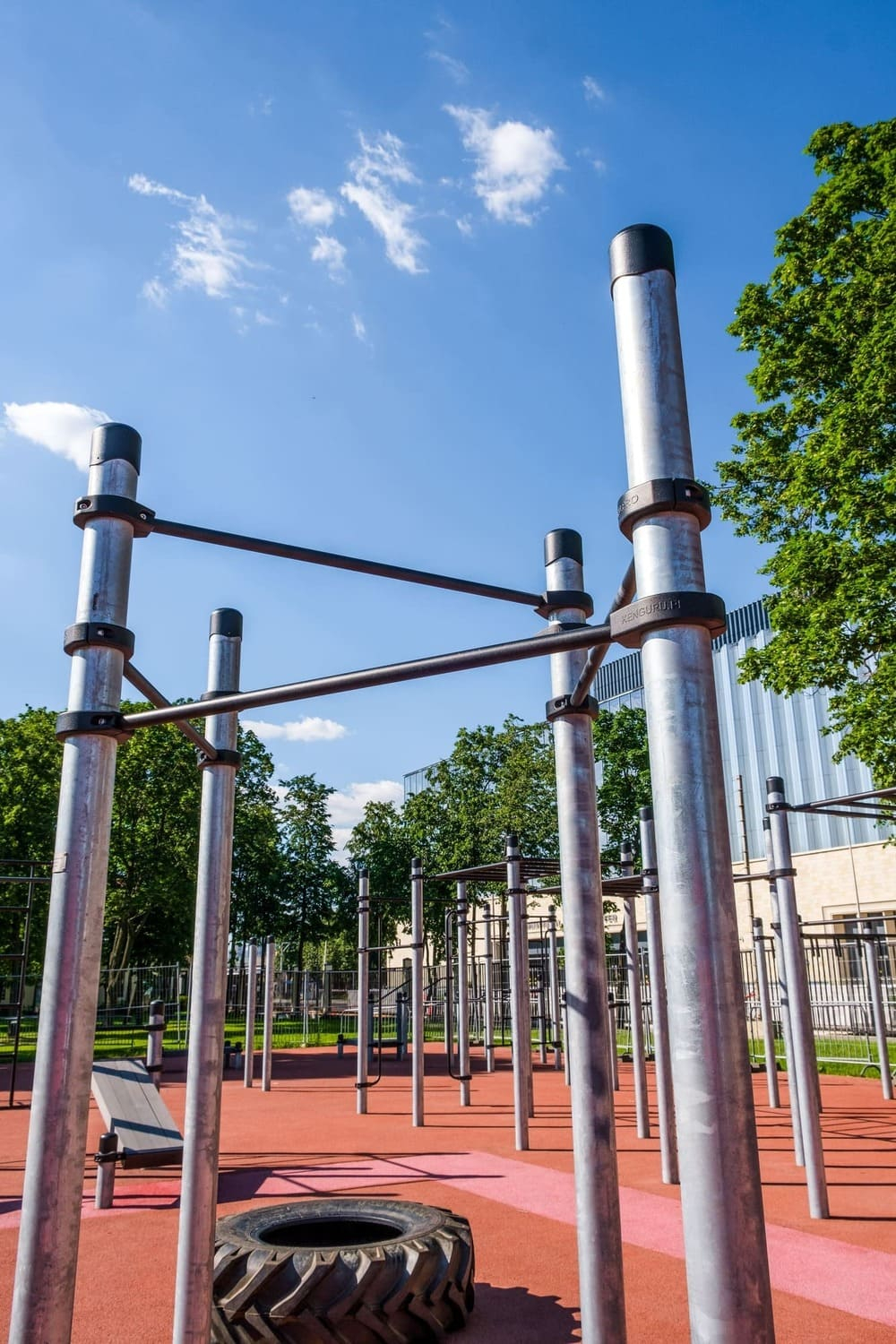 Воркаут-комплекс из 5 турников K-017