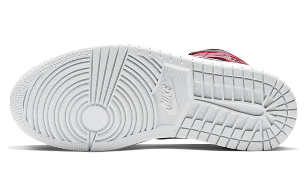 Кроссовки Jordan Air Jordan 1 Mid "Noble Red" (Женская размерная сетка)