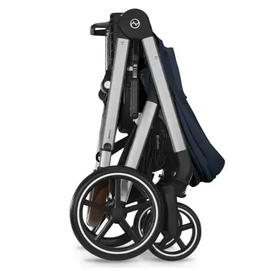 Коляска 2 в 1 Cybex Balios S Lux 2025 (Ocean blue/Silver)