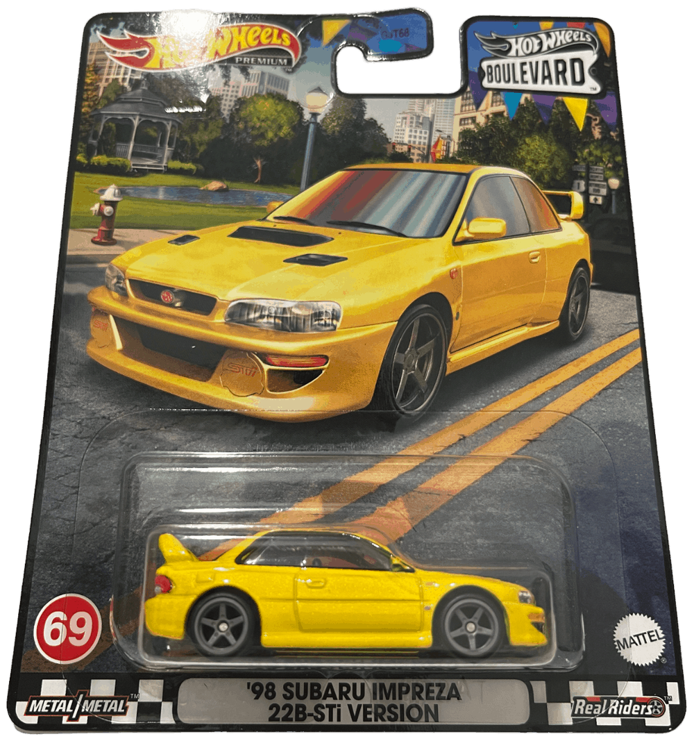 Hot Wheels | Premium | Boulevard | '98 Subaru Impreza 22B-STi Version (2023)