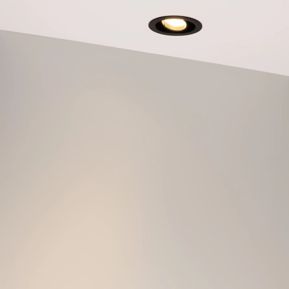 Светильник MS-VORTEX-BUILT-R90-12W Warm3000 (BK-BK, 40 deg, 230V) (Arlight, IP20 Металл, 5 лет) 043481