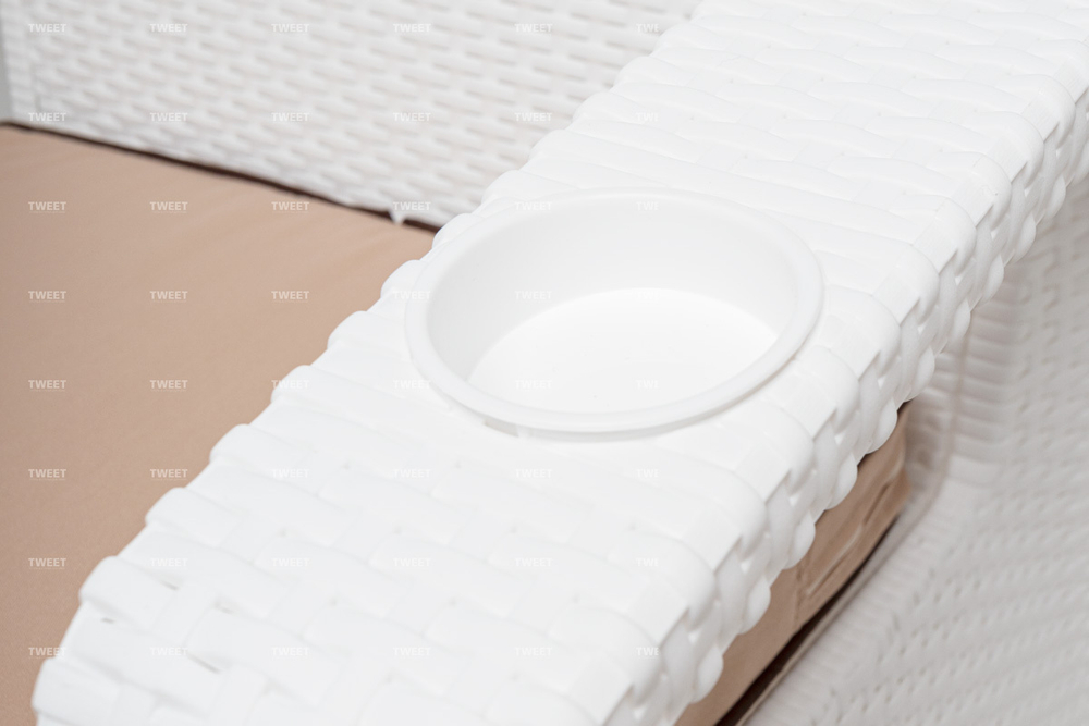 Комплект кресел TWEET Double Seat, цвет: белый