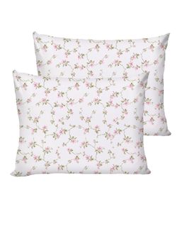 Наволочка комплект 2шт Сказка "Весенние цветы" 50х70 см, перкаль
