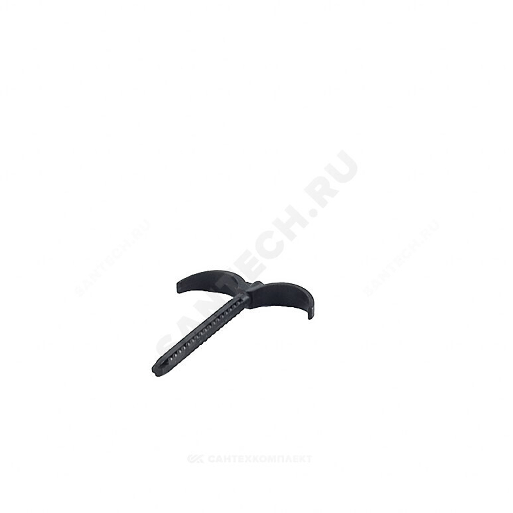 Крюк двухсторонний L=10см для труб Дн 10-32 Rehau 12573881002