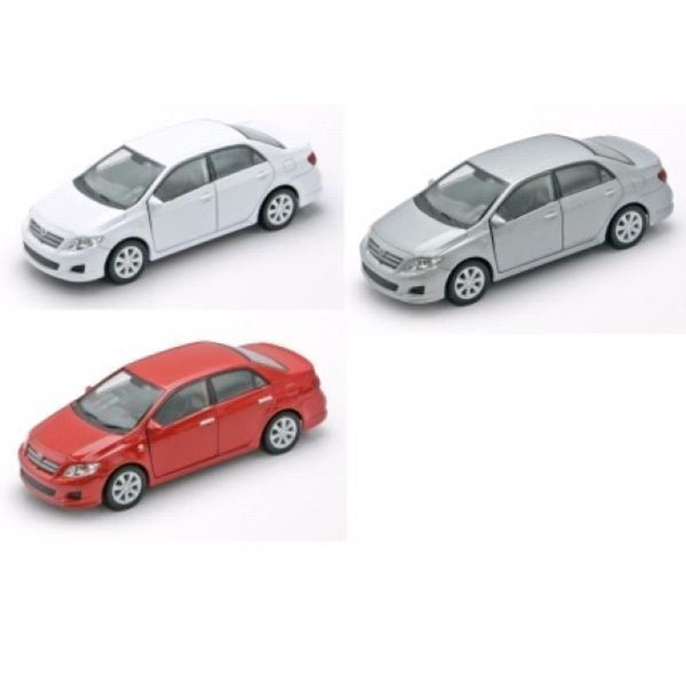 Модель ин. мет. 4.75" Toyota Corolla" открыв. двери 43608D (Kinsmart)