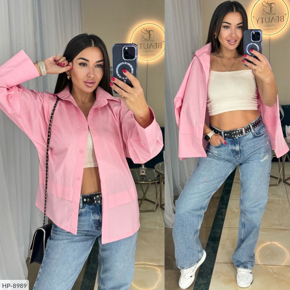 Рубашка HP-8989 Фабрика Моды