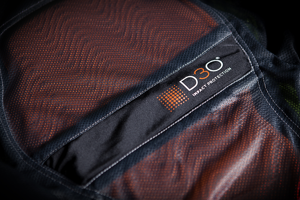 Мотокуртка - ICON SANCTUARY (кожа, черно-зеленая)