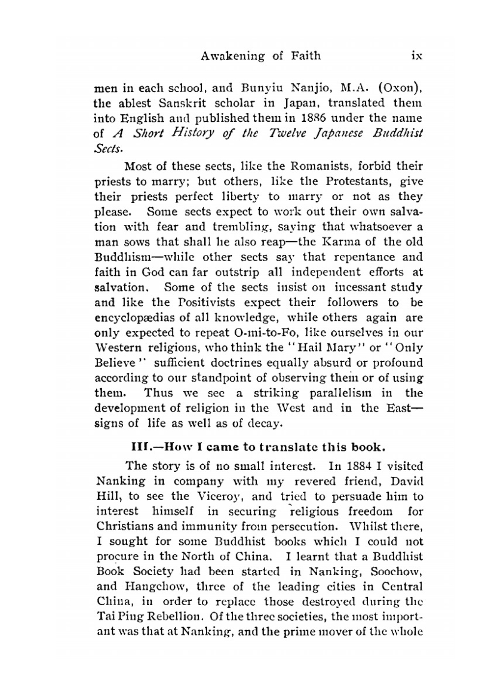 The awakening of faith in the Mahayana doctrine. the new Buddhism | Asvaghosa Asvaghosa