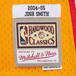 Баскетбольная джерси Mitchell&Ness NBA Hardwood Classics Swingman Jersey 2004/05 Atlanta Hawks Josh Smith Yellow