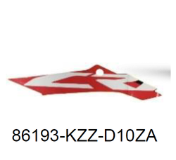 86193-KZZ-D10ZA. STRIPE, R. RR. SHROUD *TYPE1*. Honda CRF250L-M original decal on the radiator shroud