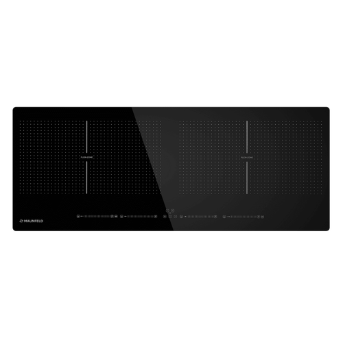 Индукционная варочная панель с двумя Flex Zone и Booster MAUNFELD CVI904SFLBK