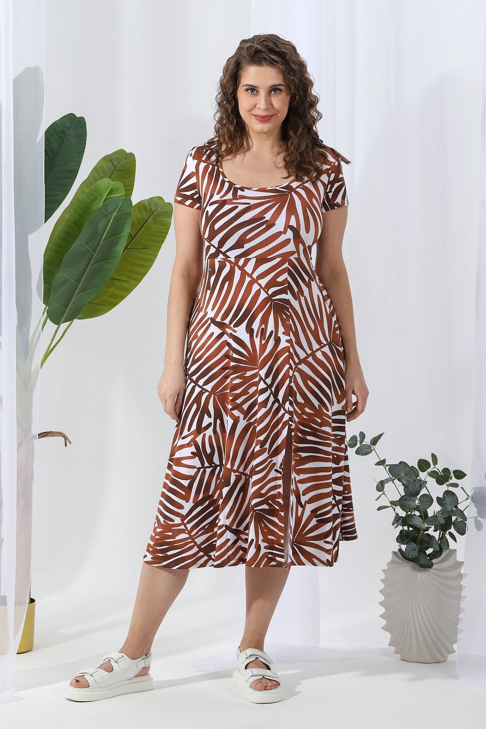 Платье Эврика-1 Виотекс КОРИЧНЕВЫЙ