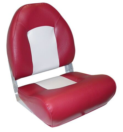 Сиденье с боковой поддержкой, серое с бордовым (10250459)