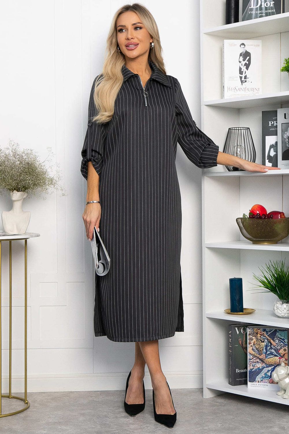 Платье Лоуренс (графит) П14331-18М LT Collection