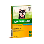 Адвантейдж для собак 4-10 кг упаковка (4 пипетки)