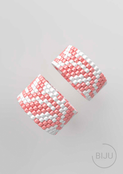 Схема кольца из бисера, узор PEYOTE, мозаичное плетение, четный счет, узор пейот из Miyuki Delica 11/0, файл PDF, RING_393