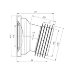 Труба фановая 110*14 град W1228 АНИ пласт