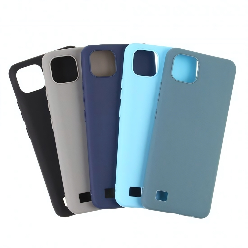 Чехол для Realme C20, ТПУ, 011010 Серый