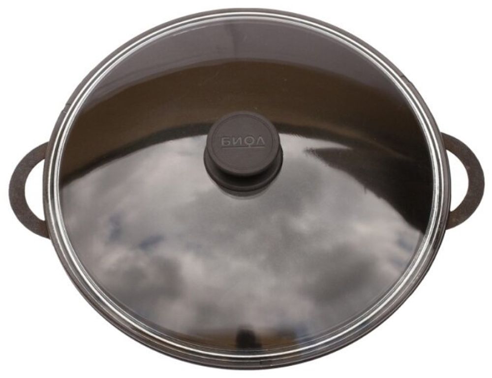 Сковорода-вок Биол 0528С, 28 см, с крышкой