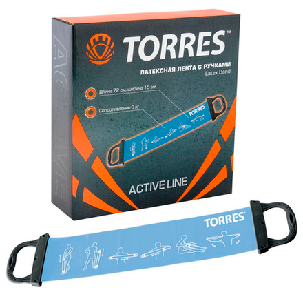 TORRES Эспандер латексная лента