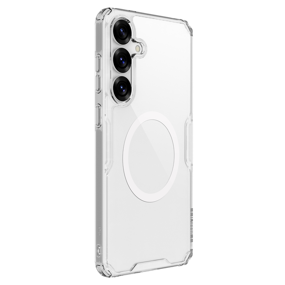 Чехол усиленный от Nillkin с поддержкой зарядки MagSafe для Samsung Galaxy S25, серия Nature TPU Pro Magnetic