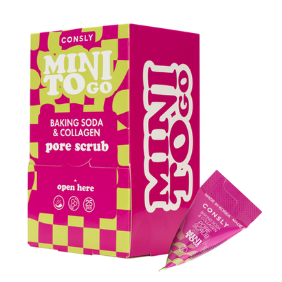 Consly Mini To Go Baking Soda & Collagen Pore Scrub скраб для лица с содой и коллагеном