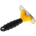 Расческа - пуходерка для вычесывания подшерстка «ЛАПКИ и ЦАРАПКИ», цвет как на фото, 10*15см (блистер)