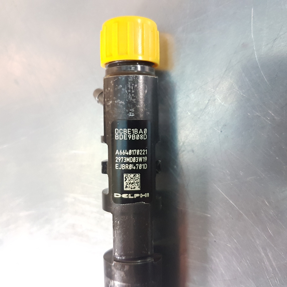 Форсунка топливная DELPHI EJBR04701D / A6640170221 (ВОССТАНОВЛЕННАЯ оригинал)