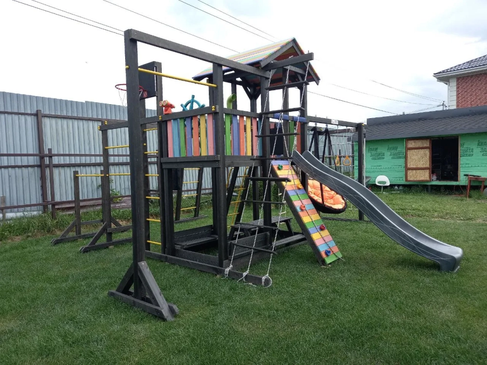 Детская площадка Савушка 2 (BLACK)